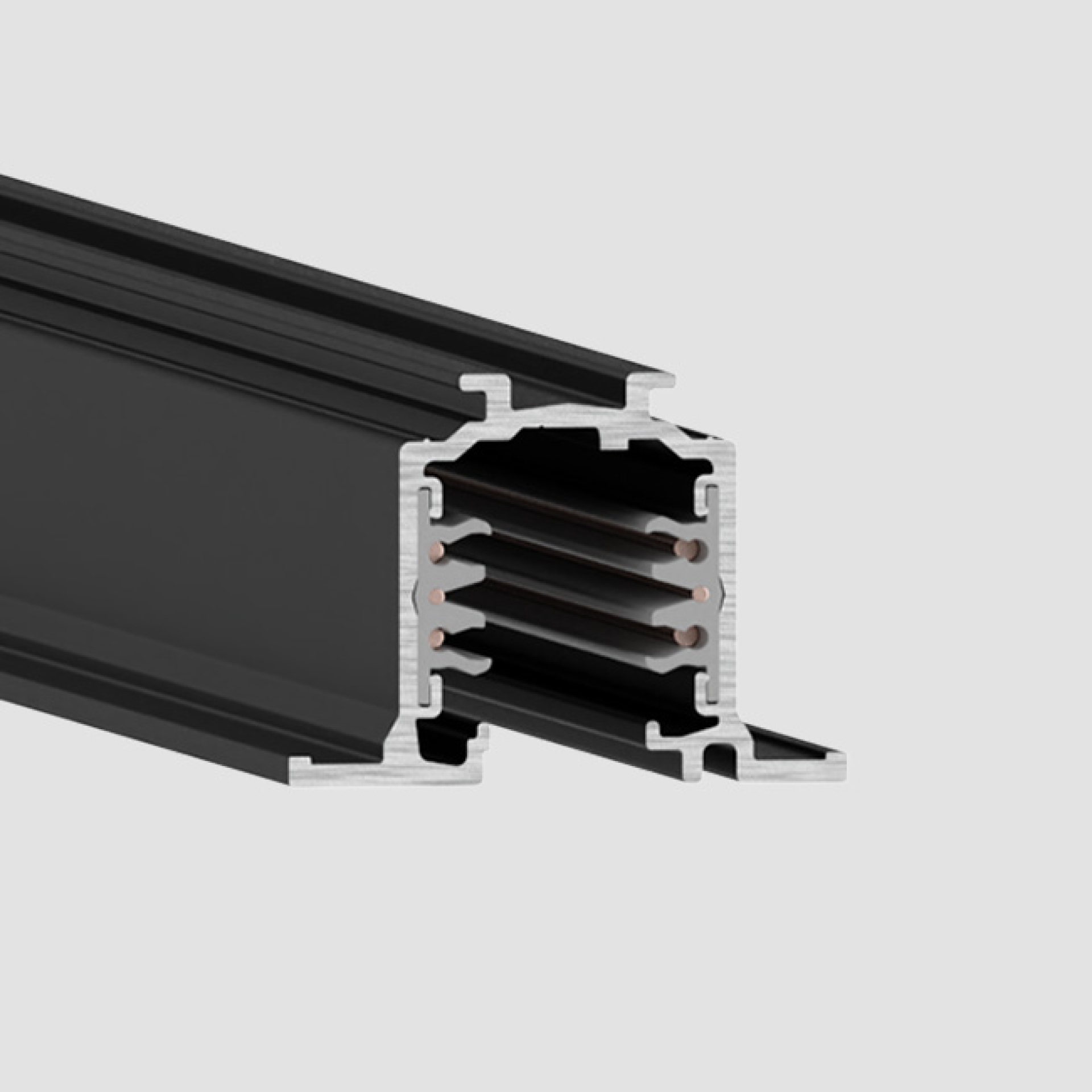 Binario trifase DALI - Incasso con cornice